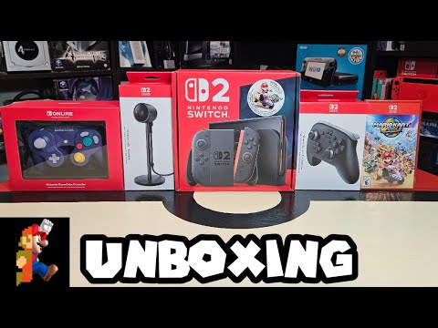 NINTENDO SWITCH 2 Unboxing + First Impressions