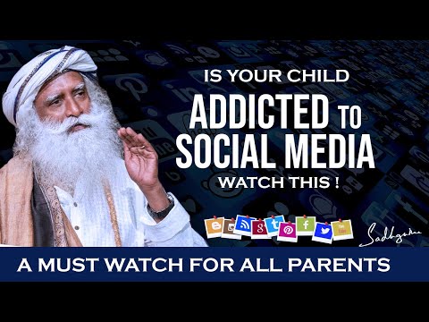 How To Overcome Social Media & Technology Addiction Of Children? | Sadhguru