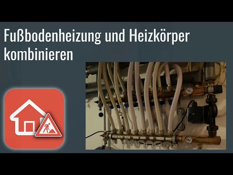 Combining underfloor heating and radiators - DIY SPECIAL