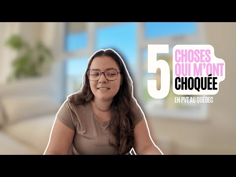 5 choses qui m’ont CHOQUÉE en arrivant au Québec 🇨🇦