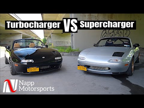 Which Boost is Best? (Miata) - Turbocharged VS Supercharged