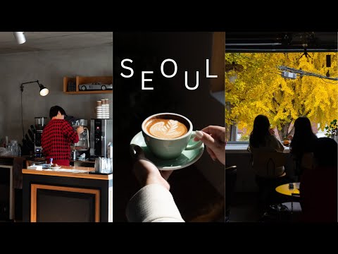 7 Days in Seoul (4K) – Visiting about 50 cafés, restaurants, shops | Newly opened cafés