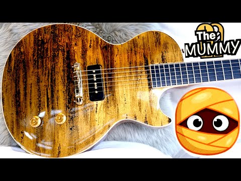 This is "The MUMMY" | 1999 Gibson Custom Ordered Les Paul Elegant Gold Flow 1 P90 Wraptail Review