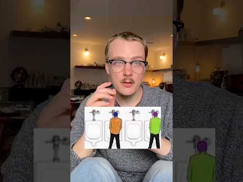 Which Urinal do you Take? Mind-blowing truth #math #mathpuzzle