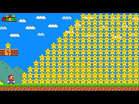 What Happens If Mario Collects 999 Gold Super Stars in Super Mario Bros.?