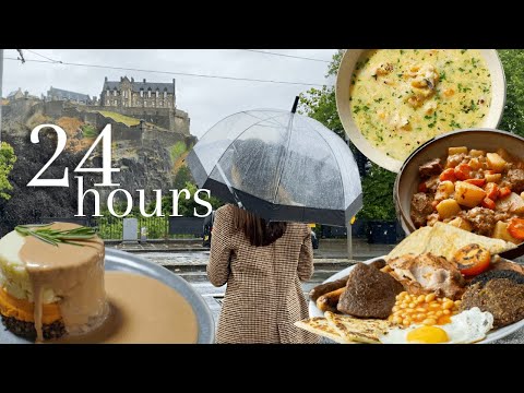 Eating Only SCOTTISH Food in Edinburgh for 24 Hours 🍻