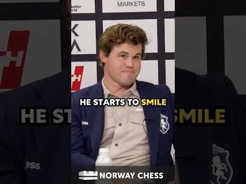 Magnus Spots a GOAT PHOTO of HIMSELF from a Fan During His INTERVIEW