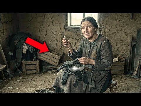 La viuda recibió una caja de ropa vieja como pago — pero al coser los retazos halló algo valioso