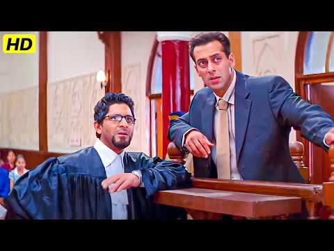 Awesome Comedy Court Scene Of Arshad Warsi And Salman Khan | Maine Pyaar Kyun Kiya