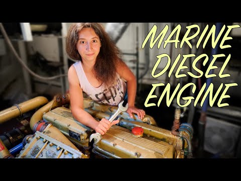 Can We Save The Big Diesel Engine Of Our Expedition Sailing Ship? EP54