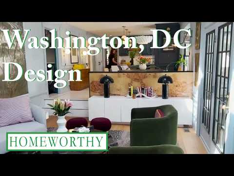 WASHINGTON DC INTERIOR DESIGN | Historic Charm Meets Eclectic Style