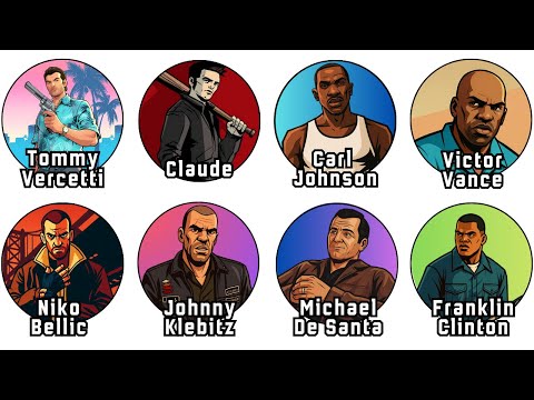 The Dark Truth Of The End Of Every GTA Protagonist