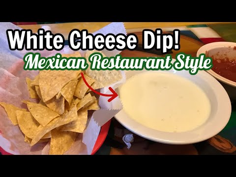 White Cheese Dip | Mexican Restaurant Copy Cat Recipe!