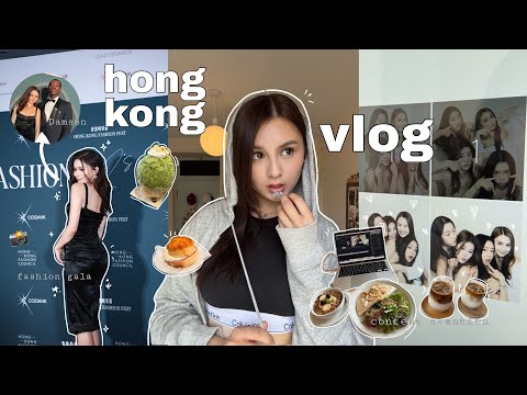 living in hong kong: productive days as a content creator, GRWM & galas