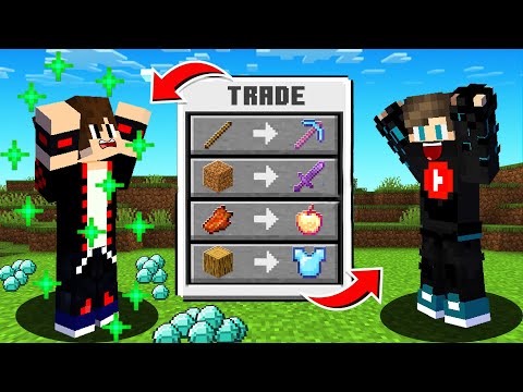 ماين كرافت : ولكن صديقي يبادل أغراض ثمينة !!؟ 😱🔥