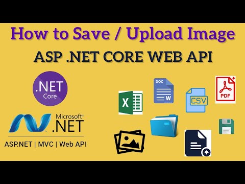 How to Save Image with ASP.NET CORE WEB API | C# tutorial