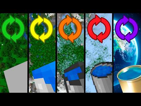 Water Bucket MLG at 90°, 180°, 270°, and 360°