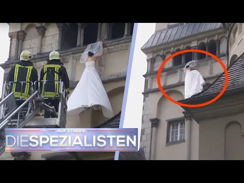 Braut hängt am Kirchturm!! Sie droht in die Tiefe zu stürzen! | Die Spezialisten | SAT.1