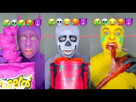 The Best Luke Did That Insane Spice Challenges & Mukbangs You Can`t Miss✔