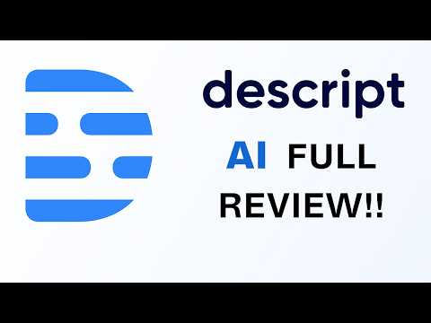 Descript AI Review: voice cloning, captions, eye contact, Studio Sound… everything.