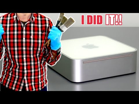 DEEP CLEANING of the Mac mini G4 (2005) [4K]