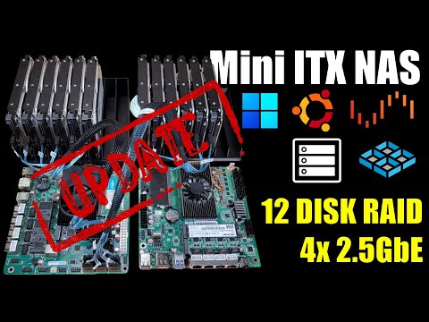 ITX NAS Motherboard N100 N5105 Update Video