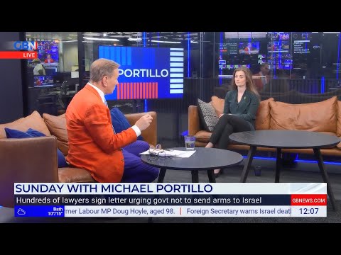 Natasha Hausdorff on GB News' 'Sunday with Michael Portillo' refuting legal claims against Israel
