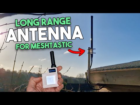 HOW TO INSTALL A LONG RANGE ANTENNA FOR MESHTASTIC!!!