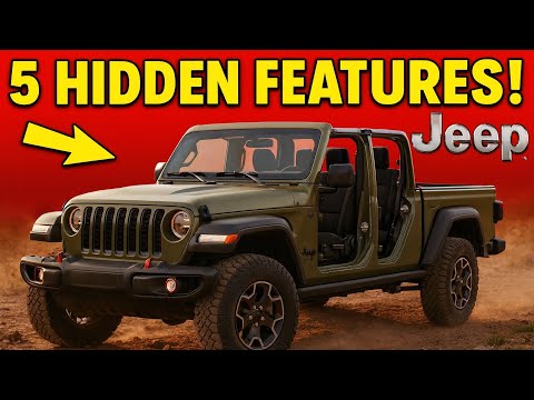 6 HIDDEN Features in Jeep Gladiator That 99% of Owners DON'T KNOW ABOUT!