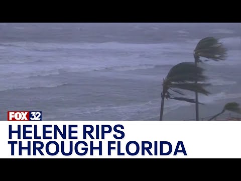 Hurricane Helene rips through Florida, leaving trail of destruction
