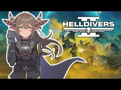 Kumi tries HELLDIVERS 2 for the First Time