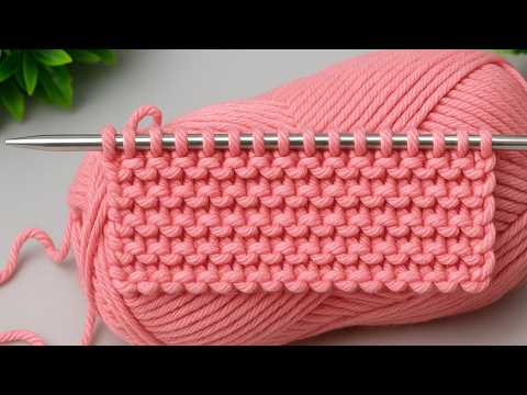 ONLY 2 ROWS! Very Easy and Beautiful Knitting Pattern. Cardigan Scarf Sweater Patterns