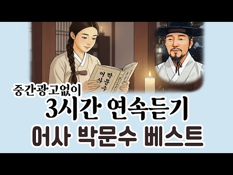 [중간광고없이 연속듣기] '어사 박문수 베스트' 총9편
