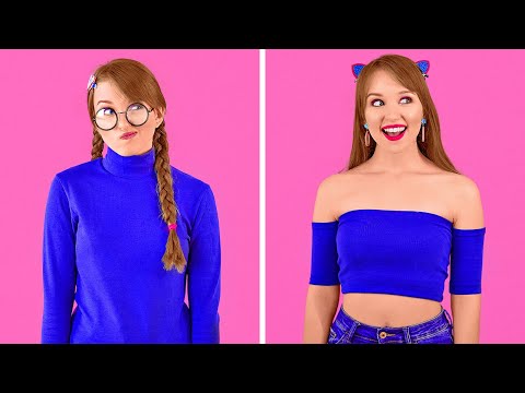 COOLE DIY KLEIDER-HACKS || Ideen zur Umgestaltung von Mädels-Kleidung auf 123 GO!