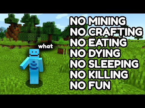 Minecraft Minimum Advancement Runs Are Ridiculous
