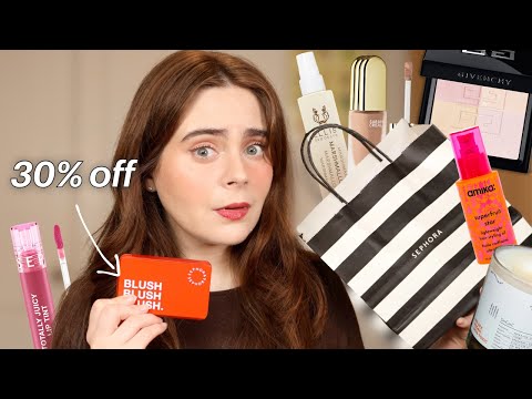 What I *actually* bought during the Sephora Savings Event...