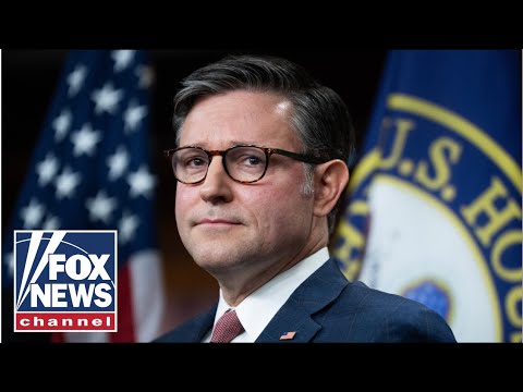 House Speaker Mike Johnson and GOP members hold press conference on government shutdown