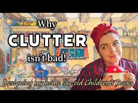 Why Clutter Isn't Bad – Designing My Home Like Old Children's Books 📚🏡