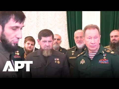 Kadyrov Hosts Russian National Guard Chief Zolotov in Grozny as Chechen Troops Receive State Honors
