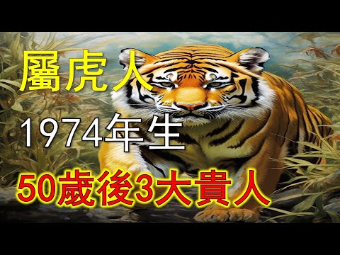 1974年屬虎人轉運關鍵！50歲後的三大貴人，你認識了嗎？世事無常，命運如潮，有起有伏。對於1974年出生的屬虎人來說，50歲，是一個特殊的節點。年少時奔波勞碌，中年時咬緊牙關堅持，而五十歲之後