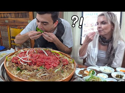 My family's reaction to Korean Bulgogi?! Trip to Chuncheon