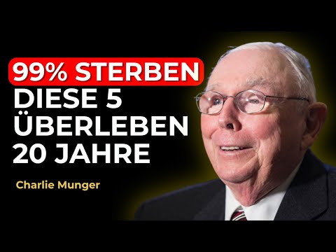 Charlie Munger: 99% der Unternehmen sterben – aber DIESE 5 Branchen überleben 20 Jahre (99 Jahre)