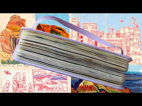 SKETCHBOOK TOUR ✿ the lost (and found) travel sketchbook