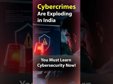 Cybercrimes Are Exploding in India 🚨 (You Must Learn Cybersecurity Now!)| Intellipaat #CyberSecurity