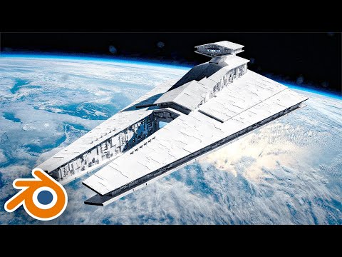 Create Spaceships with TONS OF DETAIL | Blender Tutorial
