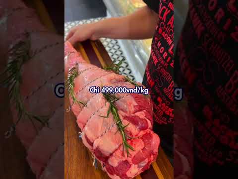 Đùi cừu cho 4-5 người ăn 😍 #food #australian #meat #butchery