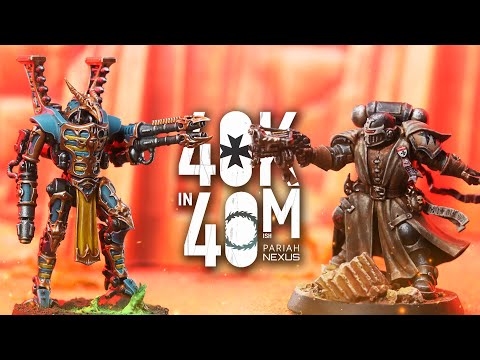 New Codex Thousand Sons face the crusade! Black Templar Warhammer 40k in 40m