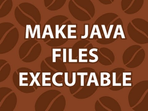 Make Java Executable