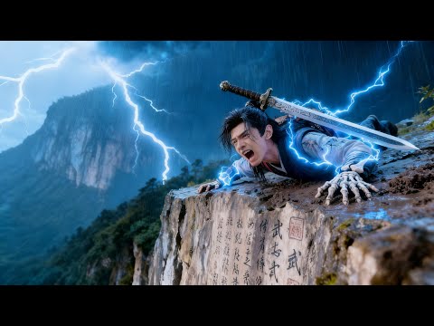 Useless boy calls lightning to open meridians, reborn and repels three martial lords with one palm.