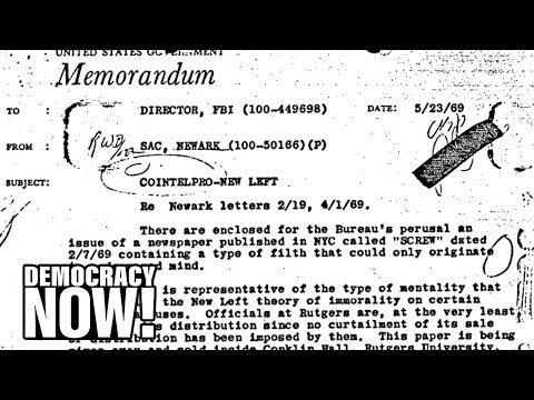 The Burglary That Exposed COINTELPRO: Activists Mark 50th Anniversary of Daring FBI Break-in